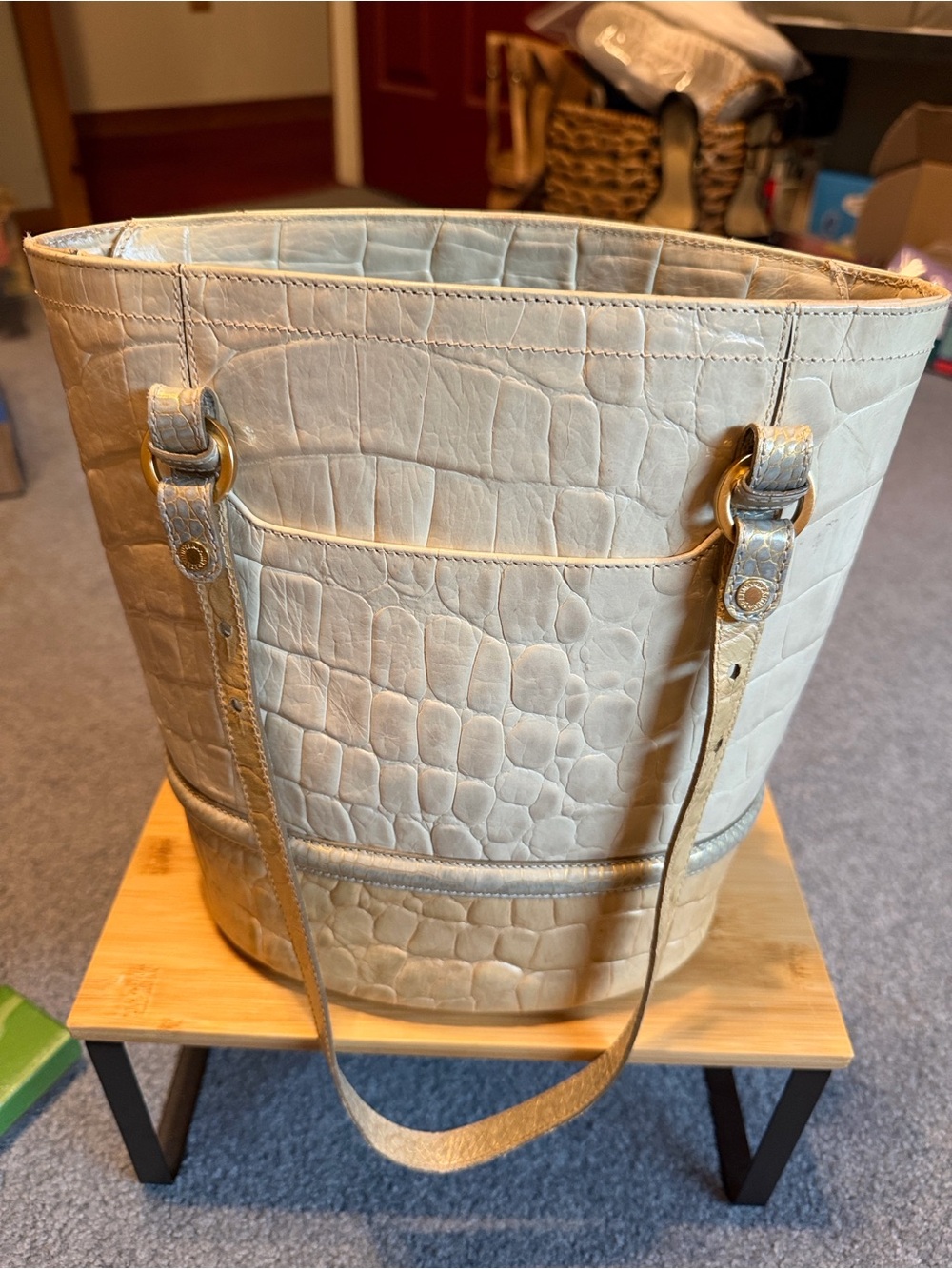 Brahmin bag Vintage bucket bag, Crossbody